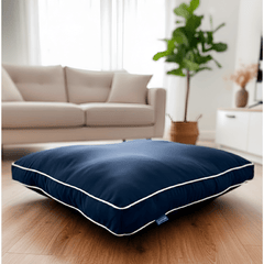 Dog Bed Waterproof, Plush Dog Mattress, Machine Washable, Medium & Large Sized, Cozy Dog Bed, Dog Sleeping Mattress, Black, Grey, Blue, Charcoal & Silver