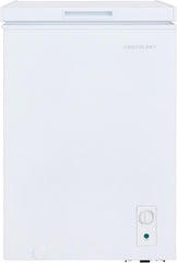Cookology CCFZ99BK Freestanding Chest Freezer in Black - 99 Litre Capacity - for Kitchens, Outbuildings & Garages - Adjustable Feet & Temperature Controls - 4 Star Freezer Rating
