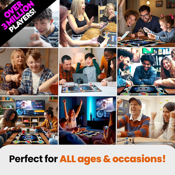 Outsmarted - the App-Connected TV Quiz-Show Board Game | Kids, Teens & Adults | Next-Level Game Night for Family & Friends | 2–24 Players | Age 8+ | 10,000+ Questions | 2026 Edition