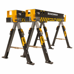 Roughneck COLT 600E Sawhorse Portable Workstation - 2 Pack