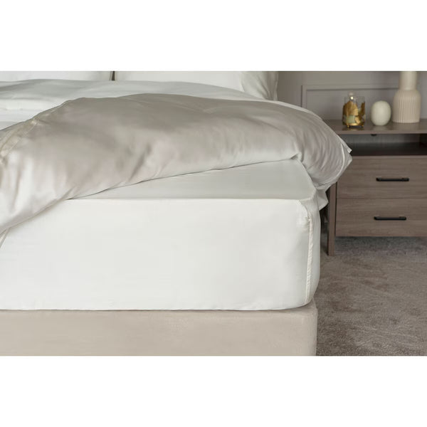 Belledorm 100% Mulberry Silk Ivory Bedding Bundle in 3 Sizes