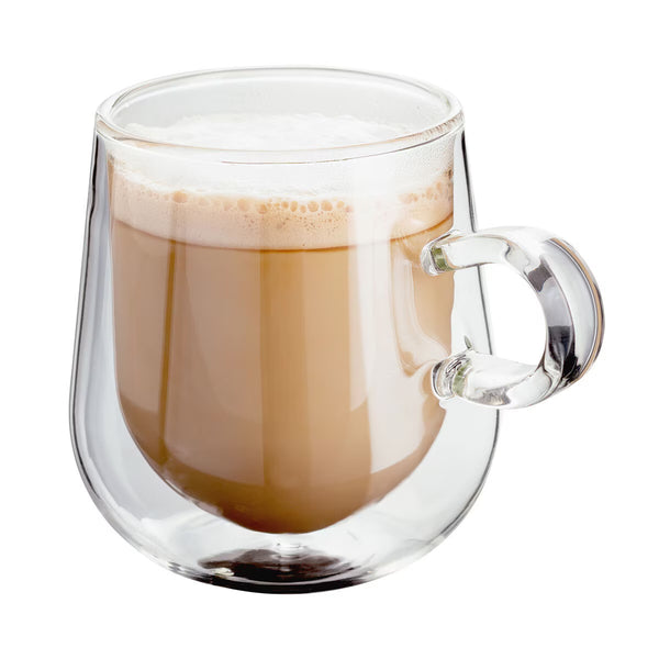 Judge Double Walled Latte Glass Set, 275Ml, 6 Pack