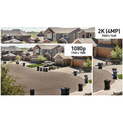 Swann 8 Channel DVR with 256G SD Card and 4 X 2K Bullet Cameras