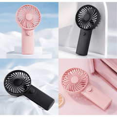 Portable Mini Handheld Cooling Fan Lightweight Quiet Fan for Travel Office Outdoor Use