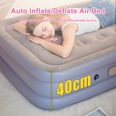 1 Pcs Self-Inflating Air Mattress, designed for outdoor camping enthusiasts and family camping, features fast self-inflation, lightweight, portability and foldability, and is equipped with a portable storage bag + non-slip bottom pattern. Ideal for campin
