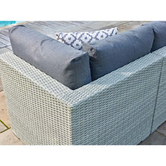 Bramblecrest Kingscote Cloud Rattan 4 Piece Deep Seating Set with Ice Bucket Coffee Table
