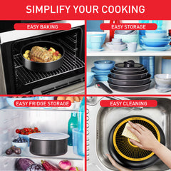 Tefal Ingenio Easy Cook & Clean Cookware Set, 13 Piece