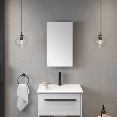 Ove Sophie Stainless Steel Bathroom Mirror Cabinet