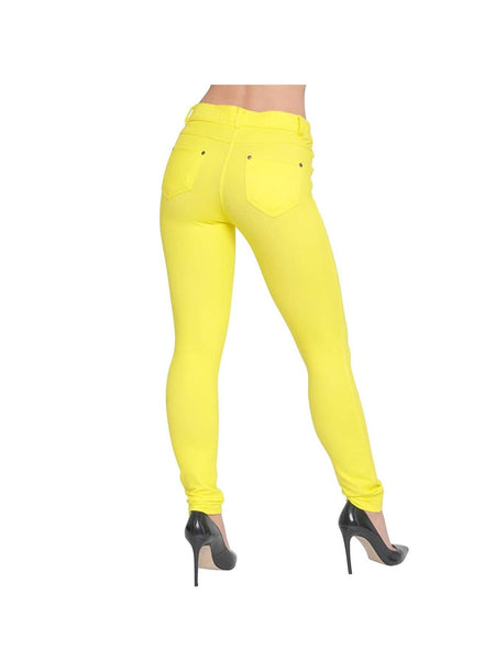 Women’s High-Waisted Stretch Jeans LOOK Jeggings Slim Fit Skinny Denim Trousers – Comfortable, Soft, Pull-On Elastic Waist Pants for Shaping Body Contour, Casual Everyday Wear, Lightweight, Breathable, Stretchy Jean Leggings, Fashion Essentials, Slimming