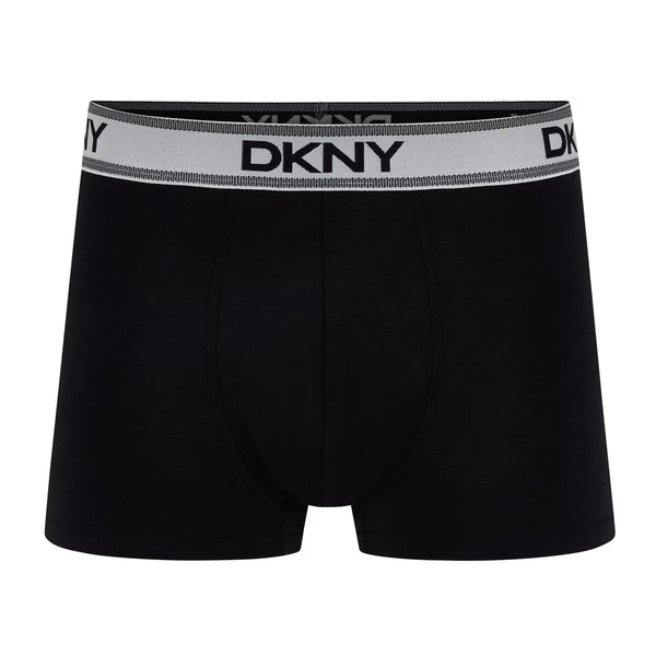 DKNY Men'S Modal Boxer 5 Pack in Black
