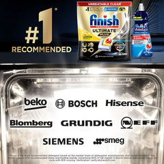 Finish Ultimate plus All in One Lemon Dishwasher Tablets, 90 Pack