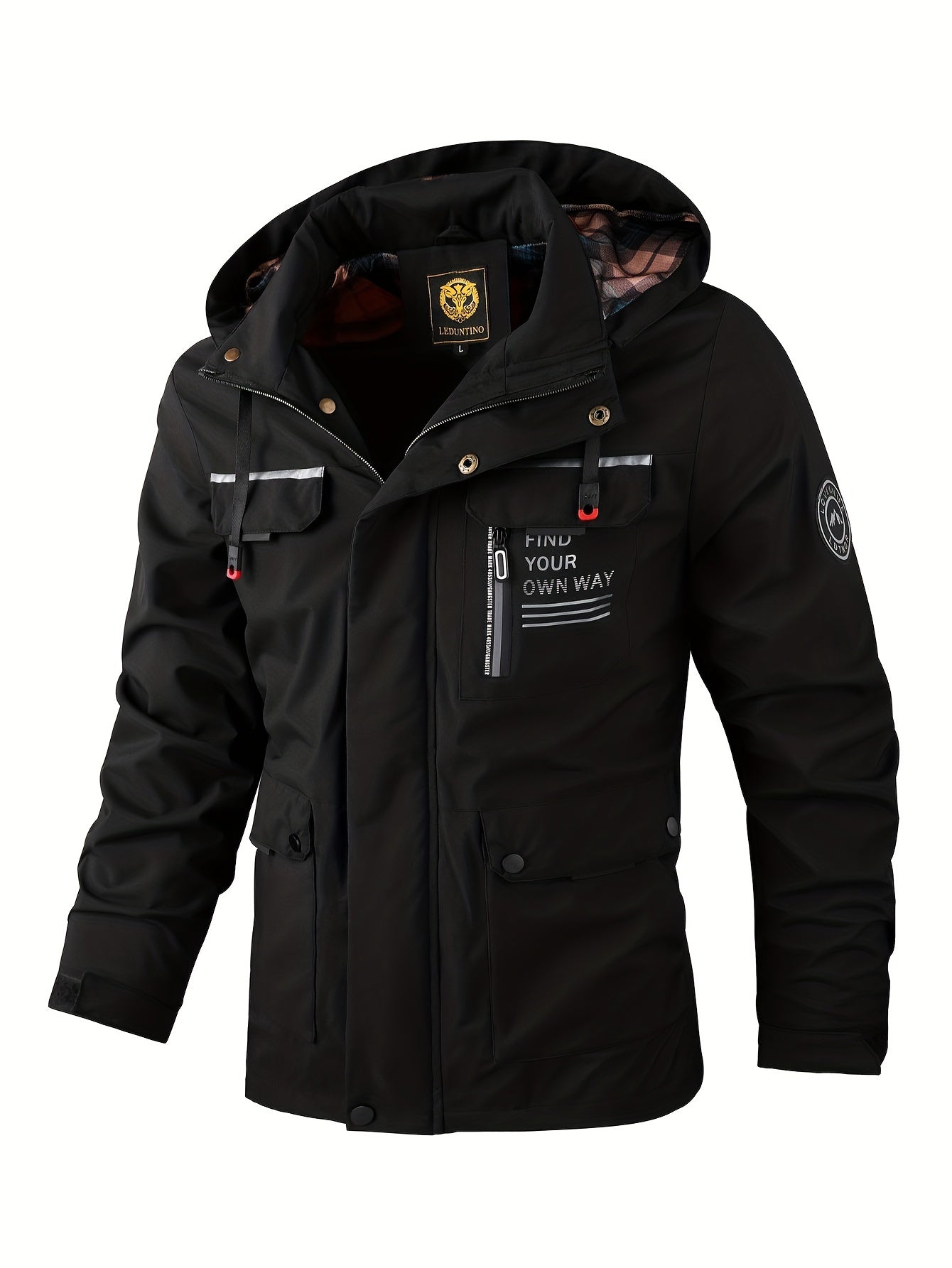 Spring and Summer Men's Fashion Casual Windbreaker Pilot Jacket Outdoor Sports Jacket