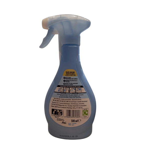 Febreze Fabric Refresher Mrs Hinch Alpine Escape 8 x 500ml Spray Bottles