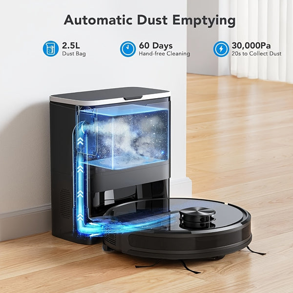 Lubluelu SD85 2.5L Automatic Suction Station Only For SL60D/SL61 Auto-Empty Dock Station Automatic Dust Collection Portable