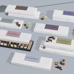 Hotel Chocolat Everything Sleekster Chocolate Gift Box. 355G. Milk, White and Dark Chocolates Ideal for Birthday, Thank You, Anniversary. Christmas 2025. Gifts for Her, Gifts for Men.
