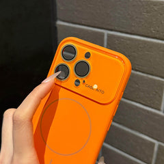 Phone Case - New Colorful Full Lens Protection Phone Case for Iphone 17 Air 16 15 14 13 Pro Max Magnetic Cover