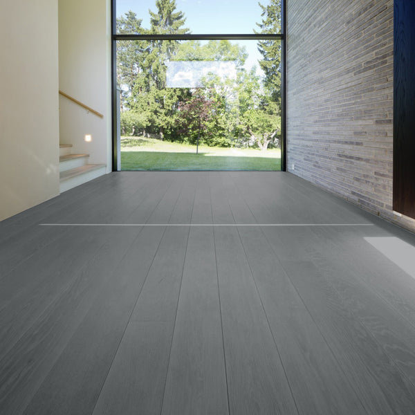 7/21/36pcs Grey Wood Effect Wall Panels Self-adhesive Floor Planks, 1/3/5m² PVC Flooring Vinyl Floorboard Floor Tiles for Living Room, Bedroom, Kitchen