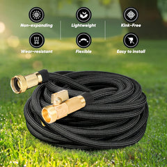 100ft Heavy-Duty Garden Hose, Expandable, Four Colors Are Available, With 1/2