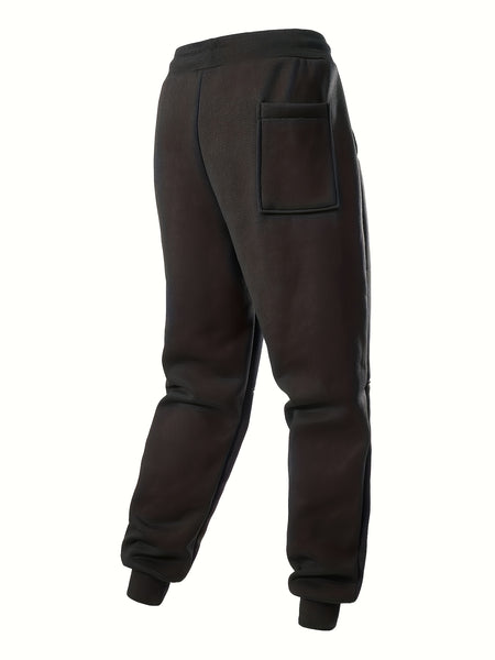 3pcs 3-Pc Men'S Autumn And Winter Sports Casual Pants, Men'S Autumn And Winter Warm Casual Pants, Men'S Autumn And Winter Running Pants, Autumn And Winter Outdoor Pants, Jogging Outdoor Sports Pants Warm And Thickened, Great Gift