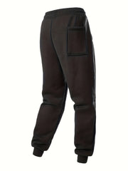 3pcs 3-Pc Men'S Autumn And Winter Sports Casual Pants, Men'S Autumn And Winter Warm Casual Pants, Men'S Autumn And Winter Running Pants, Autumn And Winter Outdoor Pants, Jogging Outdoor Sports Pants Warm And Thickened, Great Gift