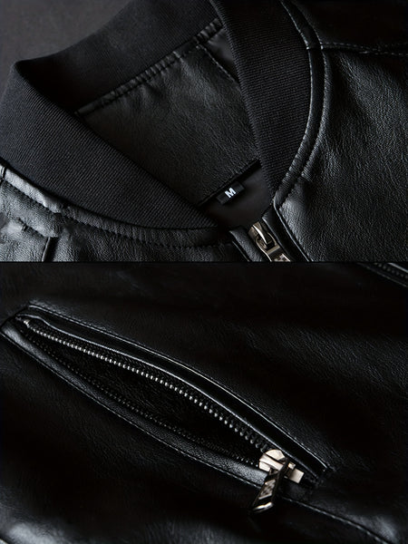 New Jacket, American Style Men's Coat, Men's Jacket, Youth Motorcycle Jacket, Baseball Collar Workwear Jacket, Business Gentleman's Men's Fashion, Trendy, Comfortable, Casual, Versatile, Slimming and Height-Enhancing, Streetwear Brand Jacket