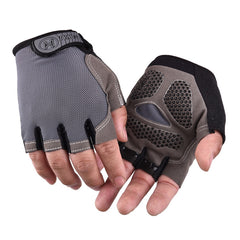 Breathable Fitness Gloves for Men and Women, Non-Slip Half-Finger Yoga Pull-Up Gloves, Anti-Callus