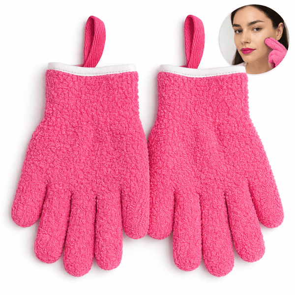 Make Up Remover Gloves Skincare Products For Women Sensitive Skin Wet Wipes Make Up Remover Pads Make Up Remover Products Make Up Remover Wipe for Eyes Facial Sponges Your Face Sensitive Wipes Soft Microfiber Towel Suitable For Women Clean Girl Accessorie