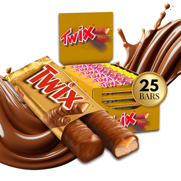 Mars Chocolate Full Cases Bulk Pack | Choose from Snickers, Twix, Maltesers, Bounty, Mars Bars & Skittles - 24-36 Packs Iconic UK Treats