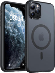TOCOL Magnetic for Iphone 17 Pro Max Case 6.9-Inch, Compatible with Magsafe, Full Camera Protection, Built-In Magnetic Ring, Drop Protection Shockproof Translucent Matte Phone Cover
