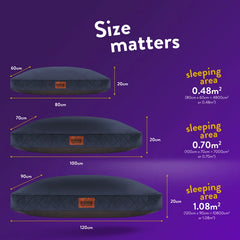 Paws for Slumber Raised Padded Dog Bed