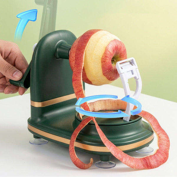 3-in-1 Corer Slicer, Manual Potato Peeling Machine for Fruit & Vegetable, Kitchen Peeling Tool for Apples, Potatoes and More