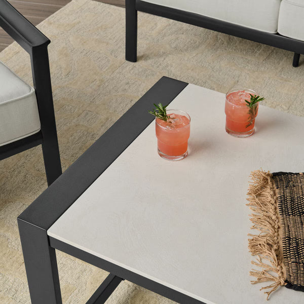 Agio Stinsley 4 Piece Deep Seating Set + Cover