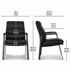 La-Z-Boy Visitors Chair, Black