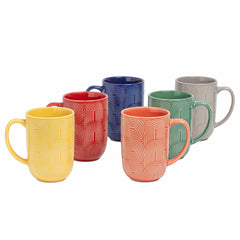 Over & Back Arch Mugs, 6 Pack
