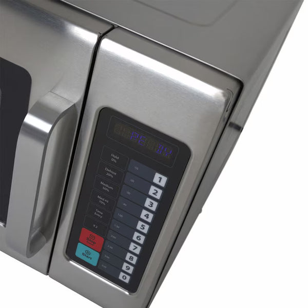 Contender MIC001 34L 1800W Programmable Commercial Microwave Oven in Silver