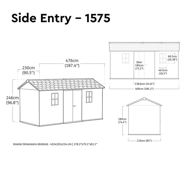 Keter Newton plus 15Ft 6