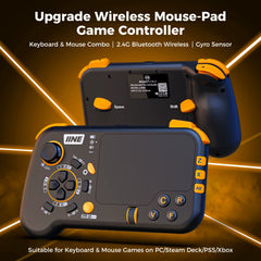 Ungrade Wireless Mouse-Pad Controller as Keyboard and Mouse Combo Set with Touchpad