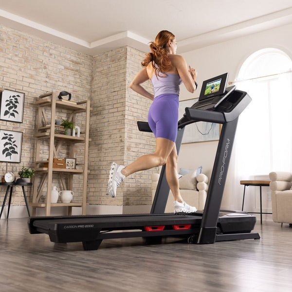Installed Proform Carbon Pro 2000 Folding Treadmill