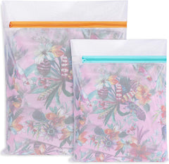 BAGAIL Mesh Laundry Bags, Washing Machine Wash Bags, Reusable and Durable Mesh Wash Bags for Delicate Blouse, Hosiery, Underwear, Bra, Lingerie and Baby Clothes, Great for Travel Storage Organization