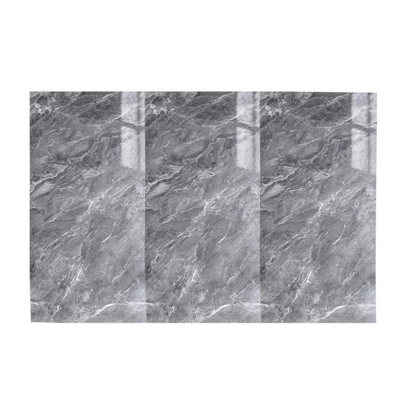 10pcs 3D Marble Wall Tiles, Self-Adhesive PVC Wall Panels, Thickened Design, Home Decoration Wall Stickers, Peel and Stick, Easy to Clean and Cut, Suitable for Renovation of Bathrooms, Living Rooms, Kitchens, Bedroom