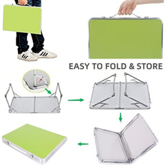 60cm Folding Table Heavy Duty, Trestle Table Indoor Outdoor Garden Catering Heavy Duty Folding Table, for Picnic Party Dinner Camping Buffet Wedding Market Garden Party Picnic,