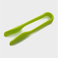Set of 3 Kitchen Plastic Serving Tongs for Meat and Vegetables Sturdy Utensils
