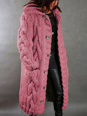 2025 New Fashionable Loose Cardigan for Women in Europe And America, Casual Long Sweater Jacket