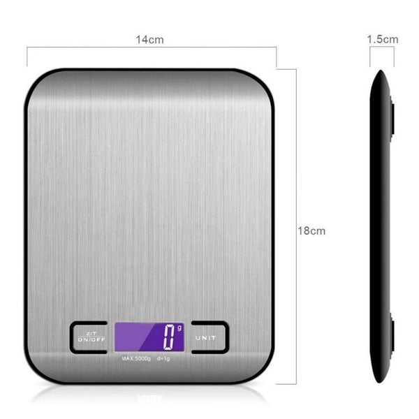 5kg Digital LCD Electronic Kitchen Cooking Food Weighing for Home and Professional Use