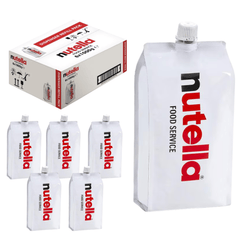 Nutella 1kg Cartridges | Compatible with Nutella Dispenser | Ideal for Toppings, Fillings & Dessert Decorations