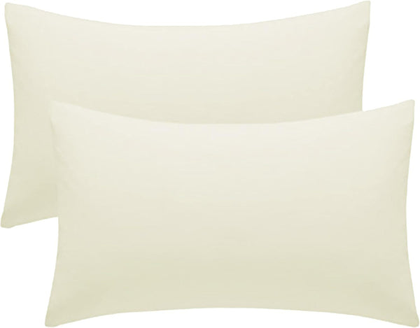 4B Pillowcases –Pack of 2 pillowcases-Available in 8 Color Options – Smooth, Durable Essentials for Stylish Bedroom & Guest Room