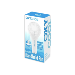 UK LOCAL SELLER - Portable Handheld & Desktop Fan – Battery & USB Powered Personal Cooling Fan with 2 Speed Settings, Detachable Stand, Quiet Motor & Compact Travel Design for Home, Office, Outdoor & Travel Use | Sent and Fulfilled from UK Warehouse and D