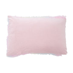 3-Piece Fluffy Tie Dye Duvet Cover Set - Pink Dreamy Princess Style, Romantic Enchanted Glamorous Bedding (1 Duvet + 2 Pillow Shams, No Insert, Easy Care)