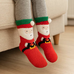 Totes Toastie Kids Socks, 4 Pack in Christmas