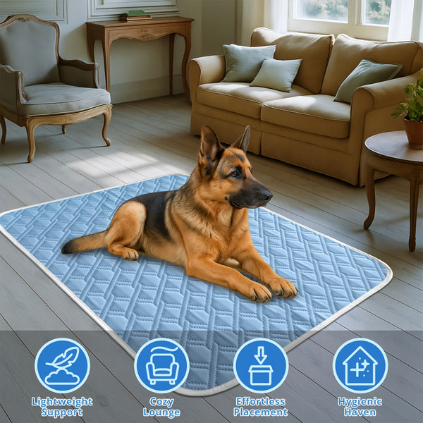 Extra-large Pet Cooling Pad - Super Soft Sweat-absorbing Surface | Instant Cooling Throughout the Day for Comfort | Keep Your Pet Cool All Summer! - Suitable for Small, Medium and Large Cats and Dogs, with 5 Sizes to Choose From